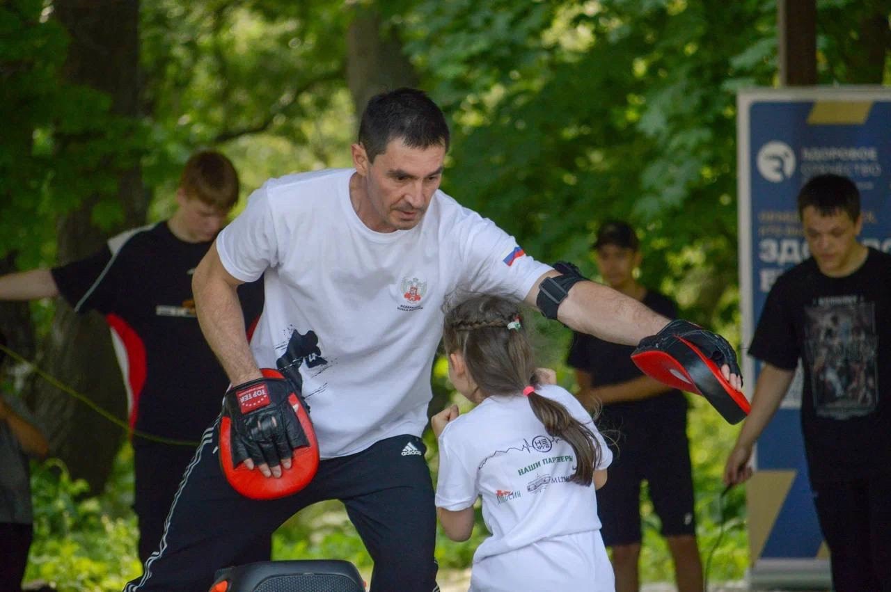 Мастер-класс в г. Ессентуки от чемпиона — Фарида Алешкина, мастера спорта международного класса по боксу.