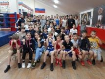 Встреча с Владимиром Черня с юными боксерами